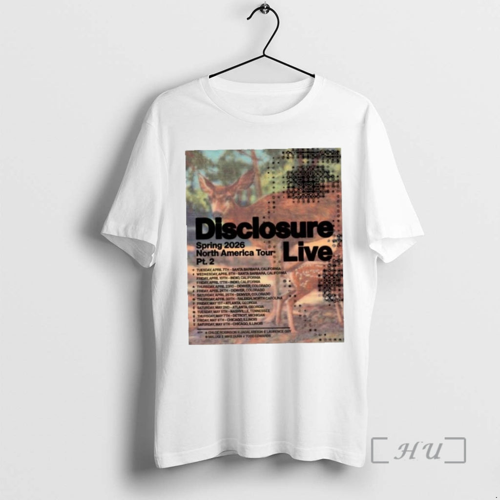 New Disclosure North America Tour Spring 2026