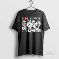New I Love Drake Maye Player Football Vintage