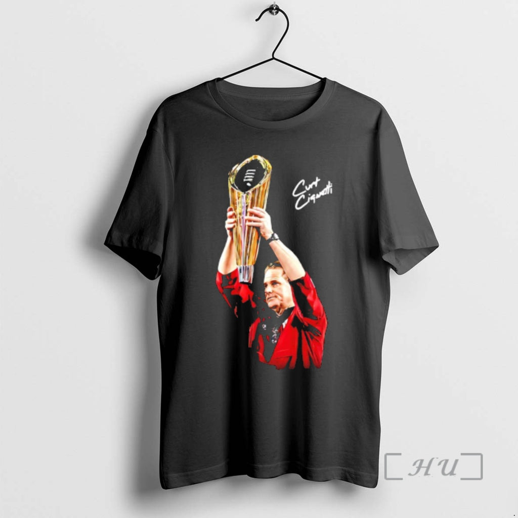 New Indiana Coach Curt Cignetti Google Me Trophy Signature