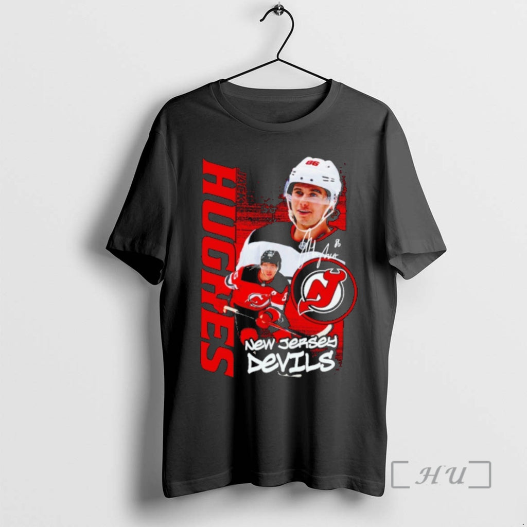 New Jack Hughes New Jersey Devils Nhl Playmaker Graphic