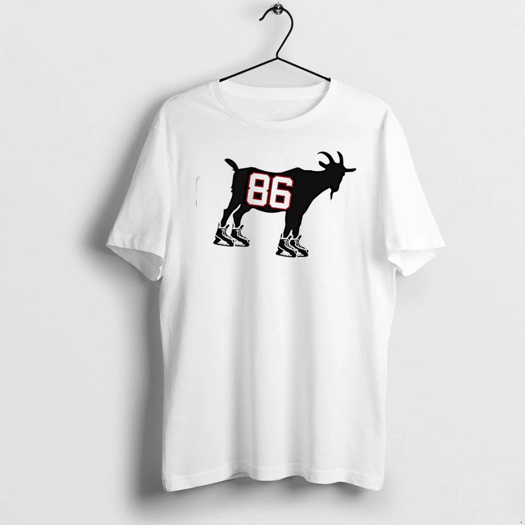 New Jersey Devils Hockey Jack Hughes Goat 86 Tshirts Sweater
