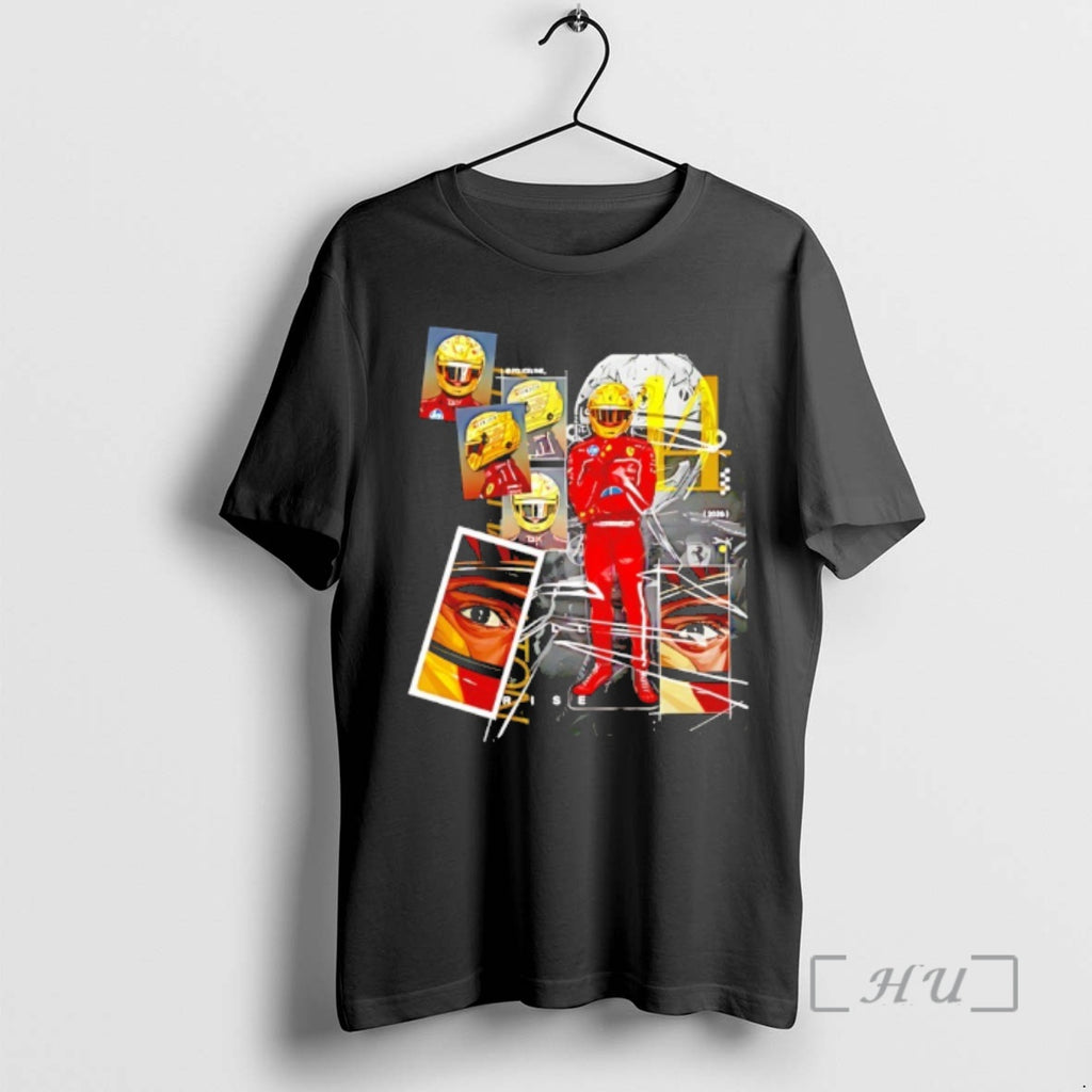 New Lewis Hamilton Ferrari 2026 F1 Racing Graphic