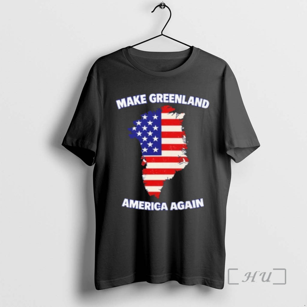 New Make Greenland America Again Usa Flag
