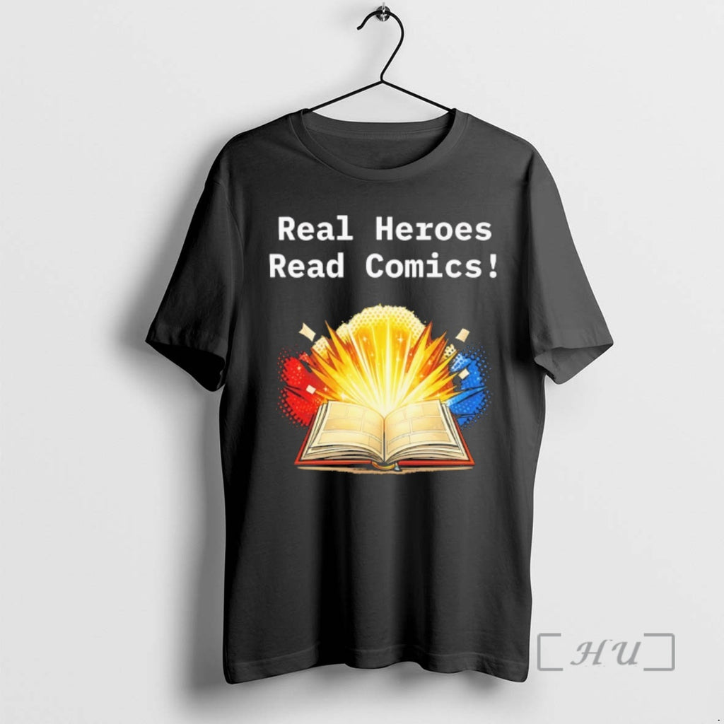 New Real Heroes Read Comics Exploding Book