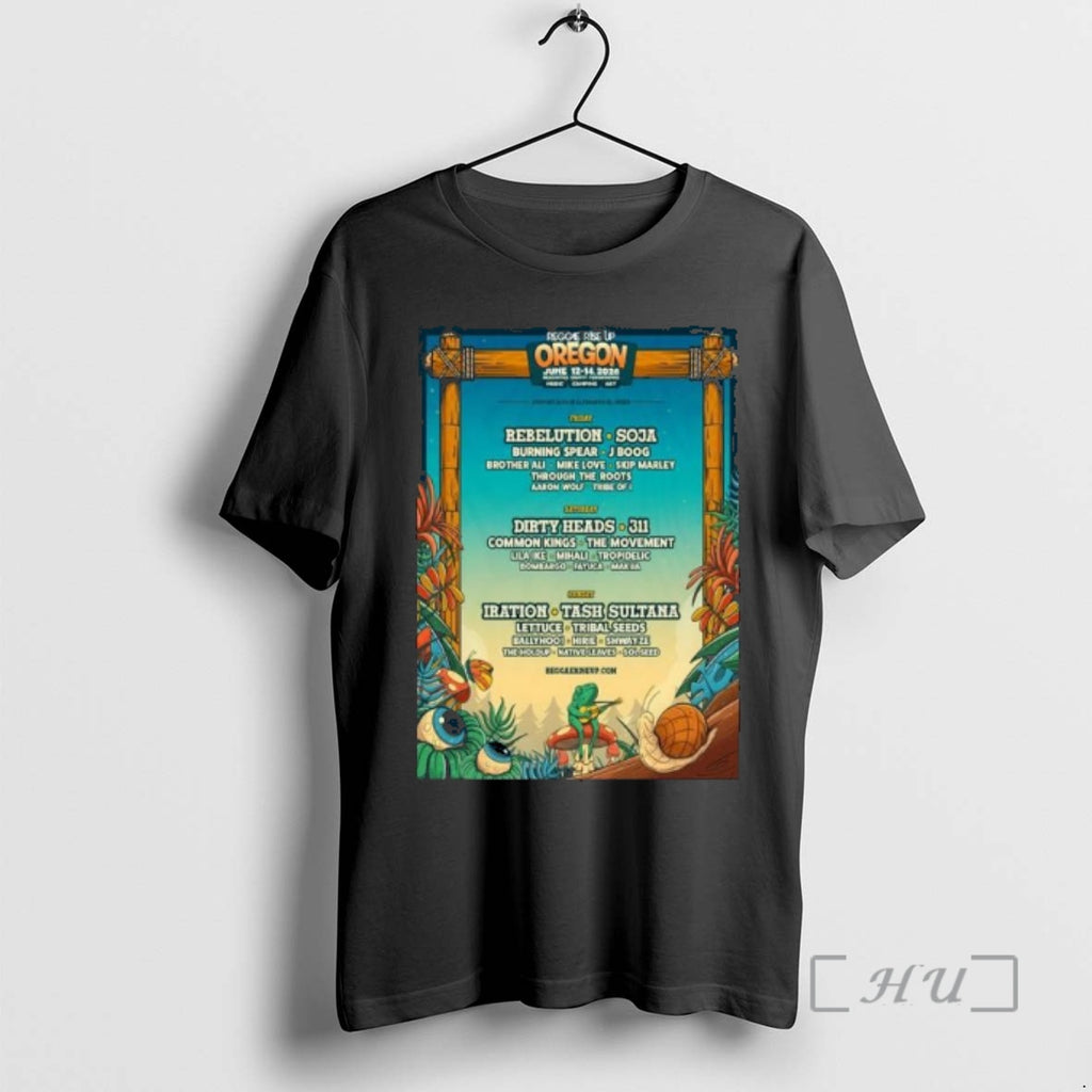 New Reggae Rise Up Oregon June 12 14 2026 Concert