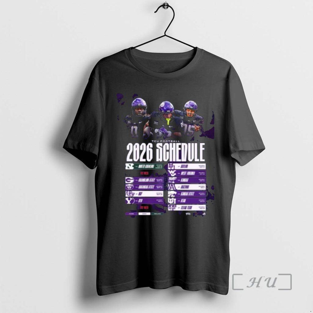 New Tcu Horned Frogs Football Ncaa Schedule Season 2026
