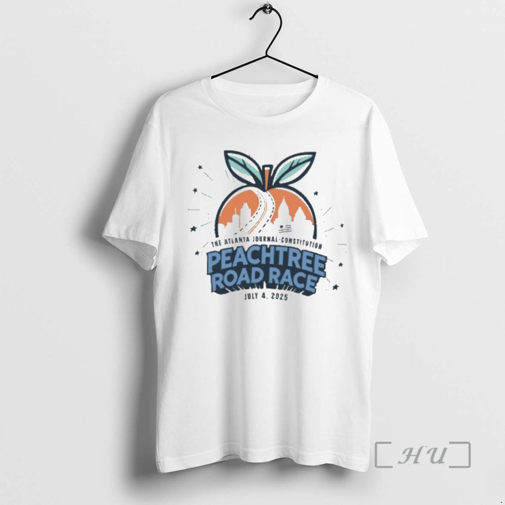 New The Atlanta Journal Constitution Peachtree Road Race July 4 2025 Premium T Shirts Sweater