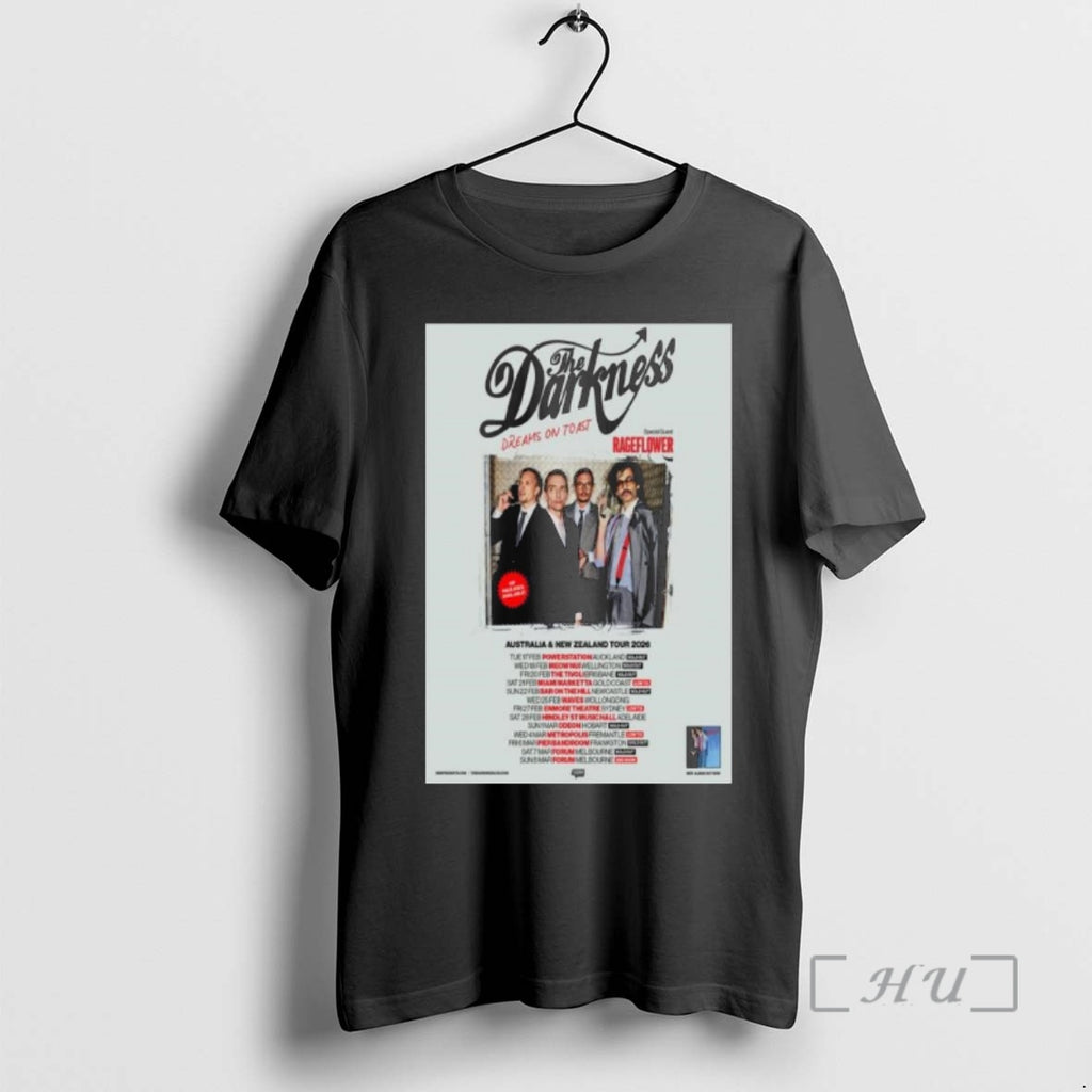 New The Darkness Australia New Zealand Tour 2026