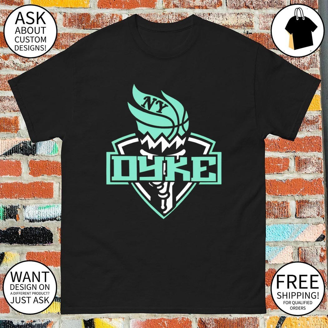 New York Liberty WNBA Basketball Dyke logo shirt