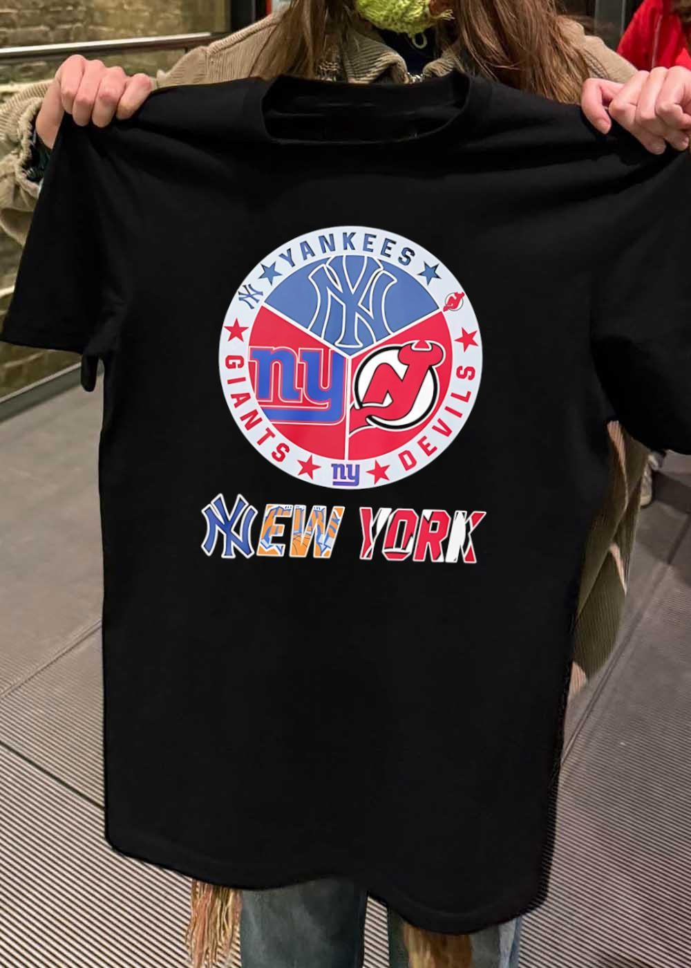New York Yankees Giants Devils NY shirt