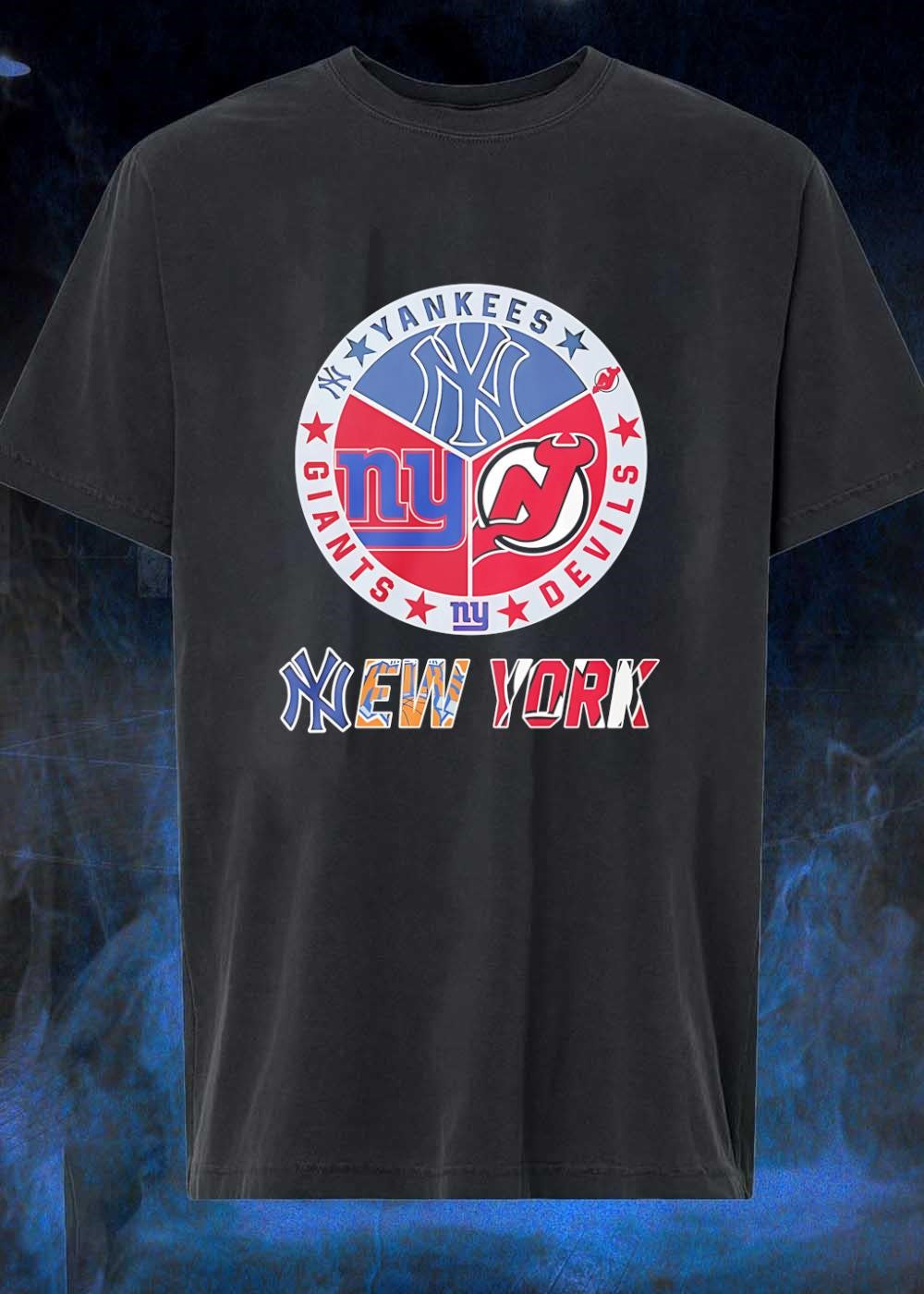 New York Yankees Giants Devils NY shirt