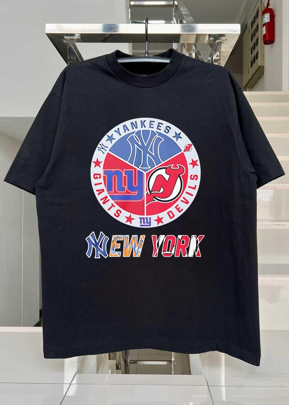 New York Yankees Giants Devils NY shirt