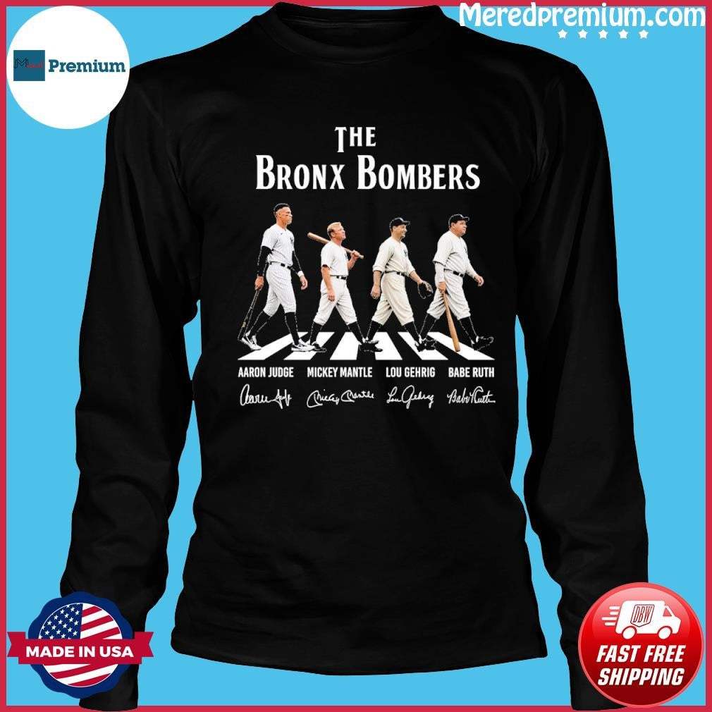New York Yankees The Bronx Bombers Abbey Road Shirt