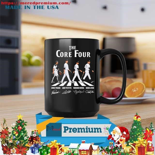 New York Yankees The Core Four Abbey Road Shirt