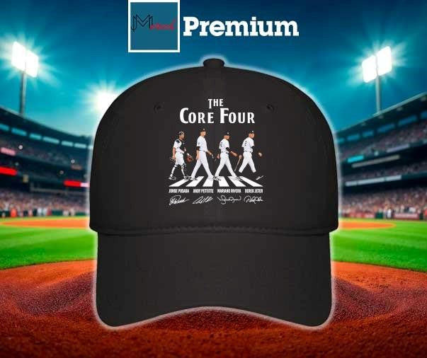New York Yankees The Core Four Abbey Road Shirt