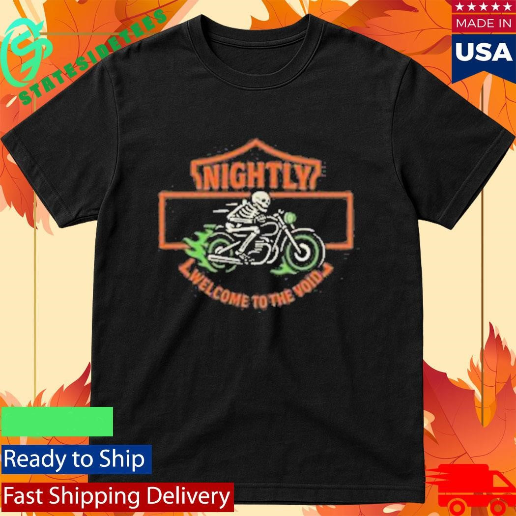 Nightly Into The Void Motorcycle Pepper Shirt