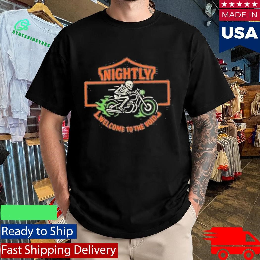 Nightly Into The Void Motorcycle Pepper Shirt
