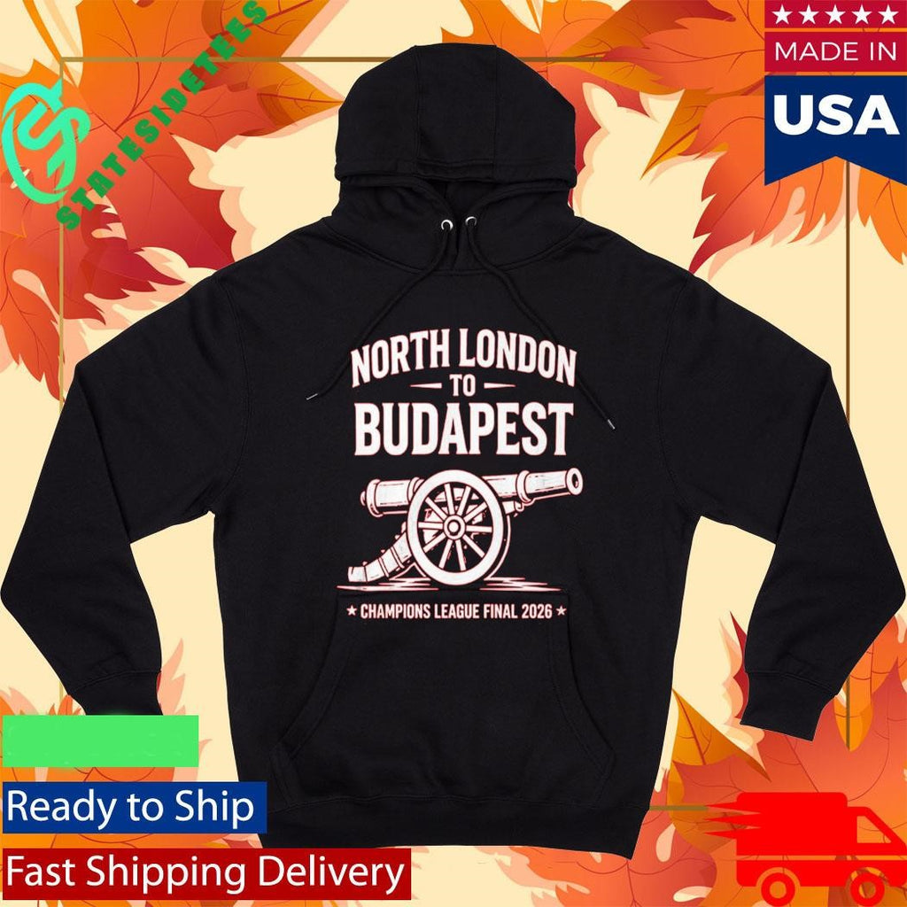 North London To Budapest Champions League Final 2026 Shirt