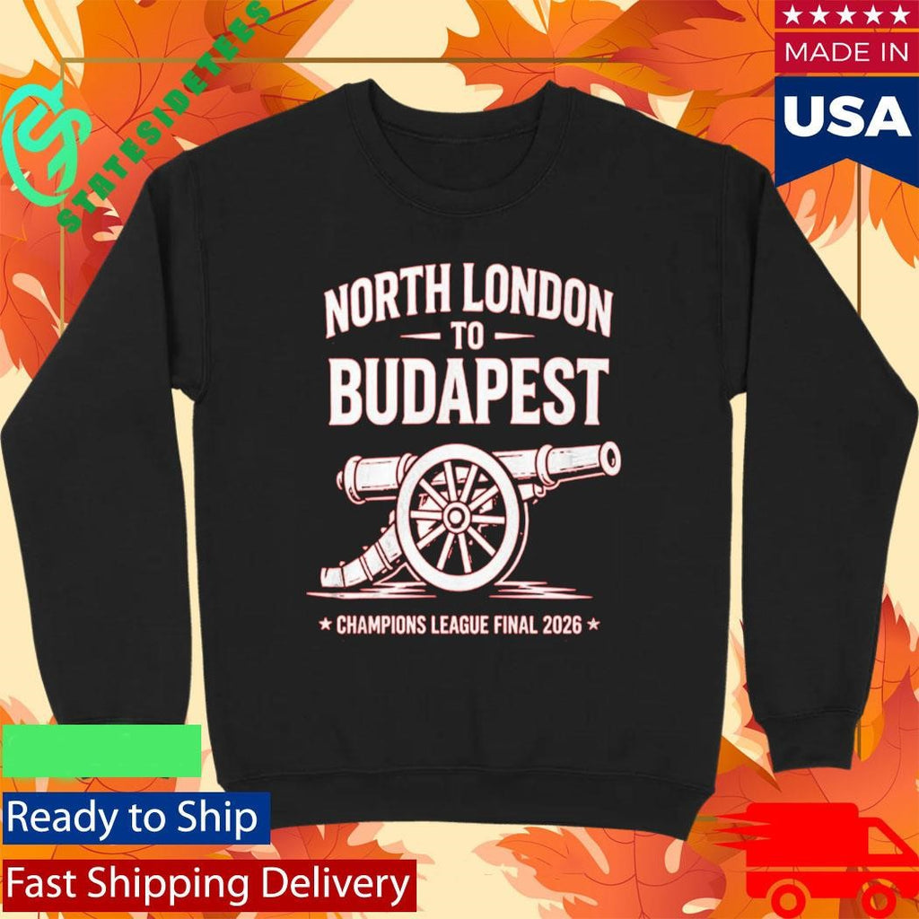 North London To Budapest Champions League Final 2026 Shirt