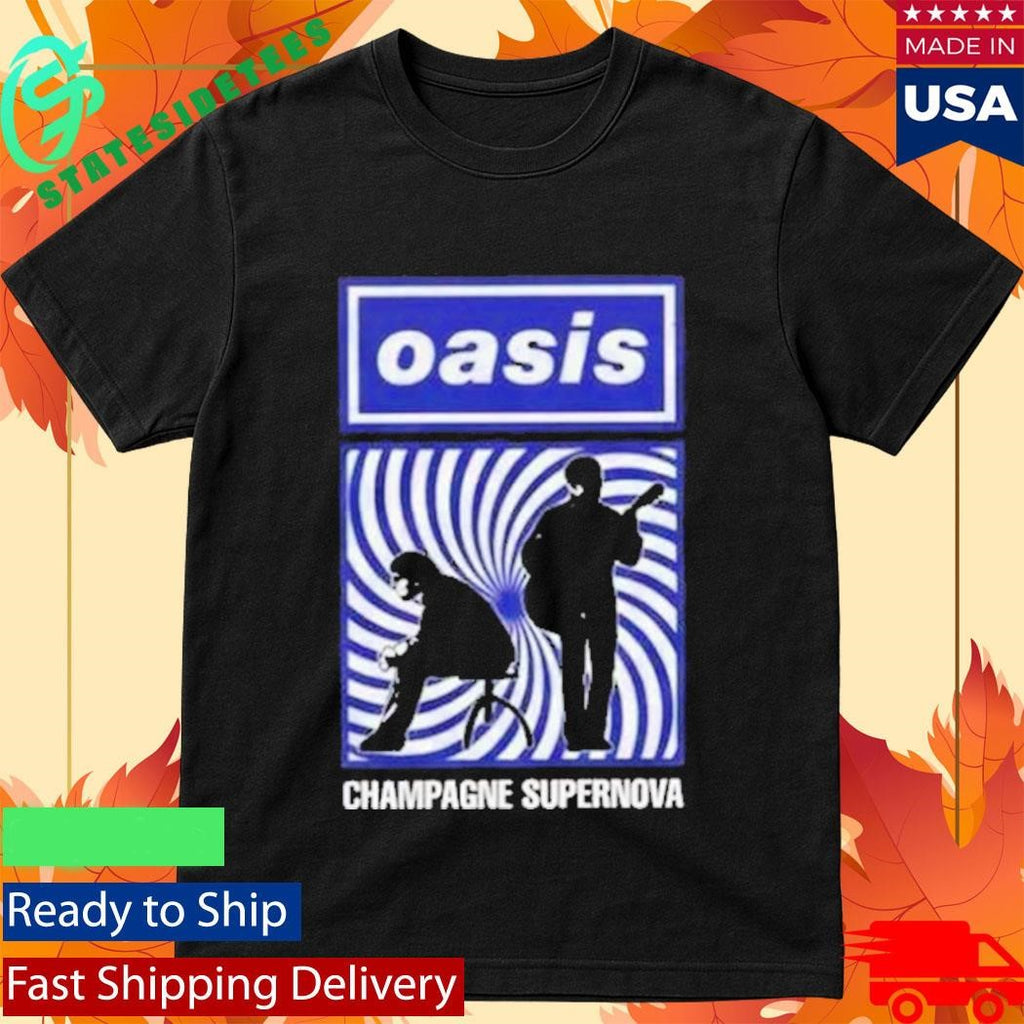 Oasis Champagne Supernova Silhouette Shirt