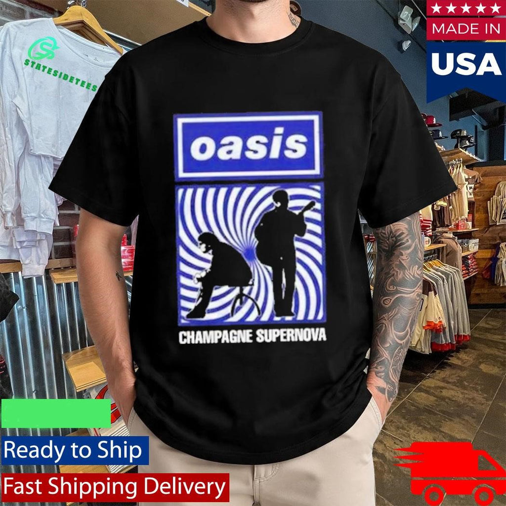 Oasis Champagne Supernova Silhouette Shirt