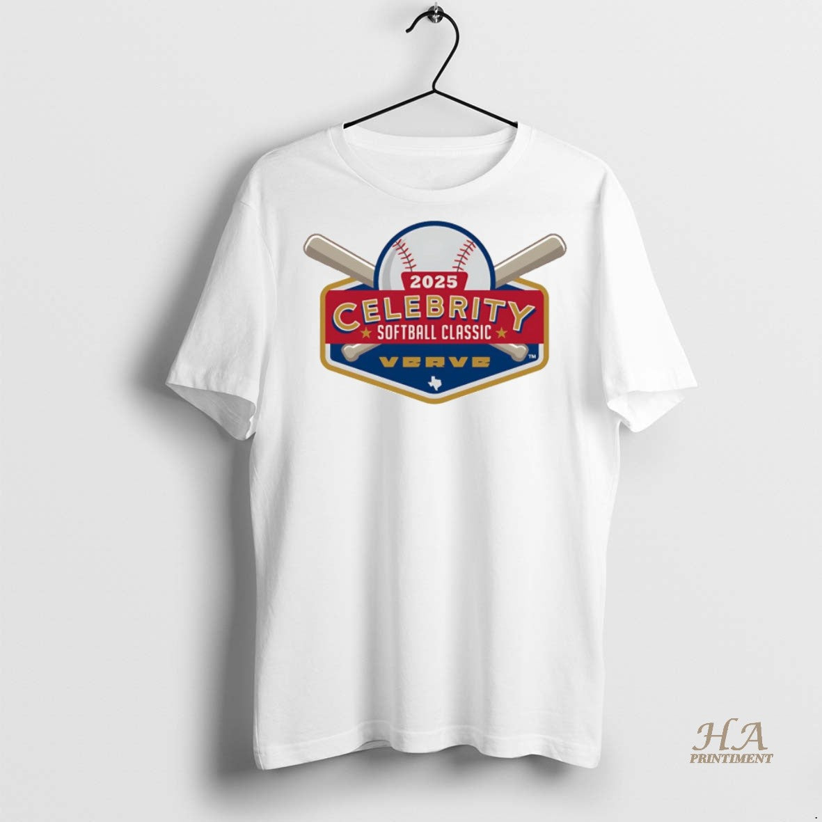 Official 2025 Verve Celebrity Softball Classic Shirt