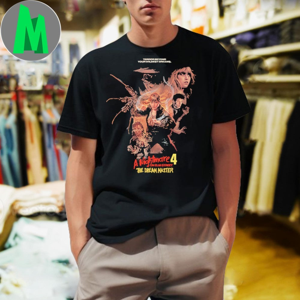 A Nightmare on Elm Street 4 The Dream Master Movie Poster T-Shirt
