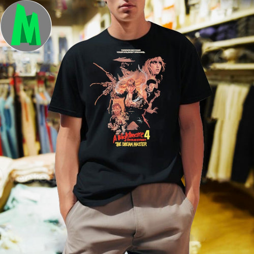 A Nightmare on Elm Street 4 The Dream Master Movie Poster T-Shirt