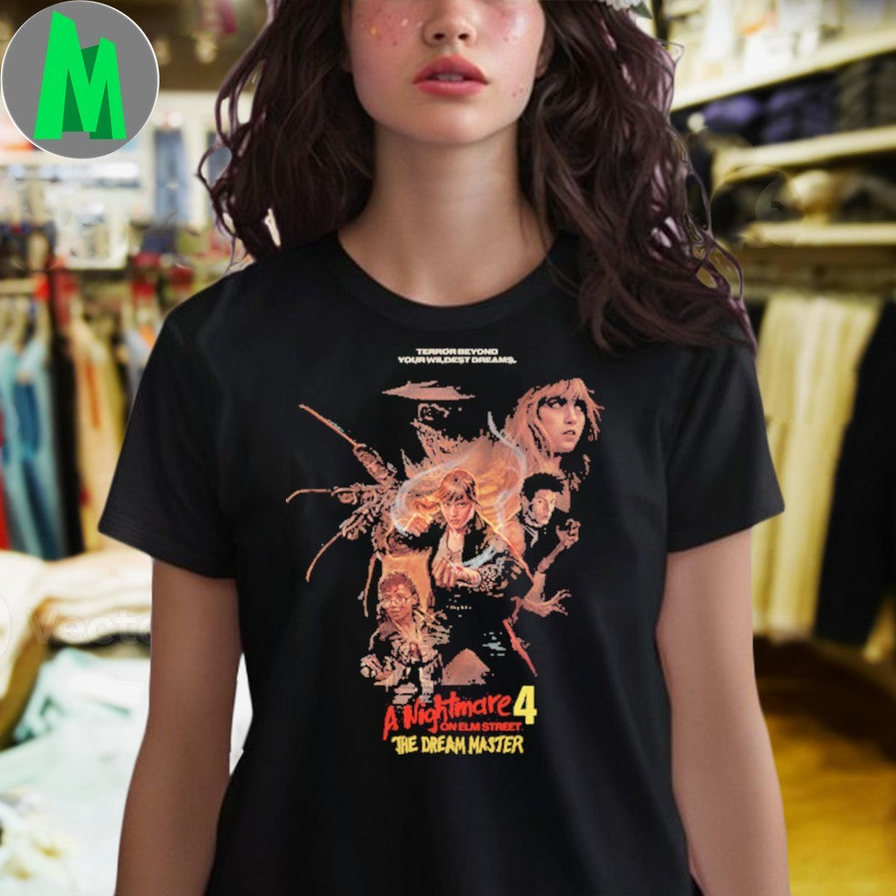 A Nightmare on Elm Street 4 The Dream Master Movie Poster T-Shirt
