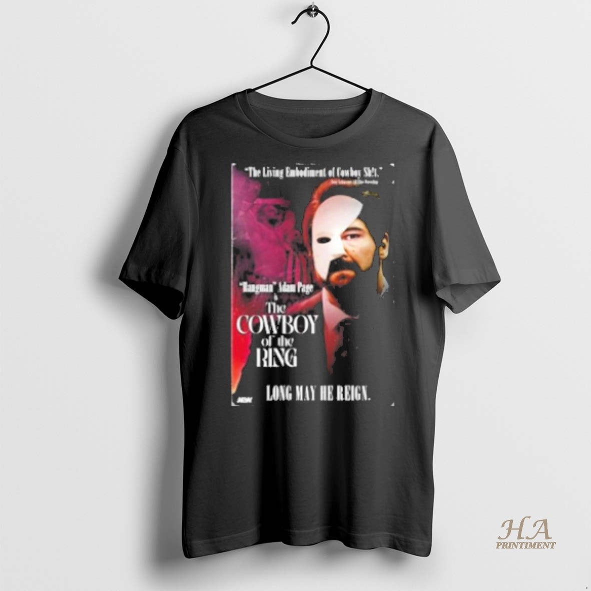 Official Awe The Cowboy Of The Ring Shirt