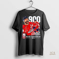 Official Alex Ovechkins 900 Goals Merchandise Career Signature Shirt
