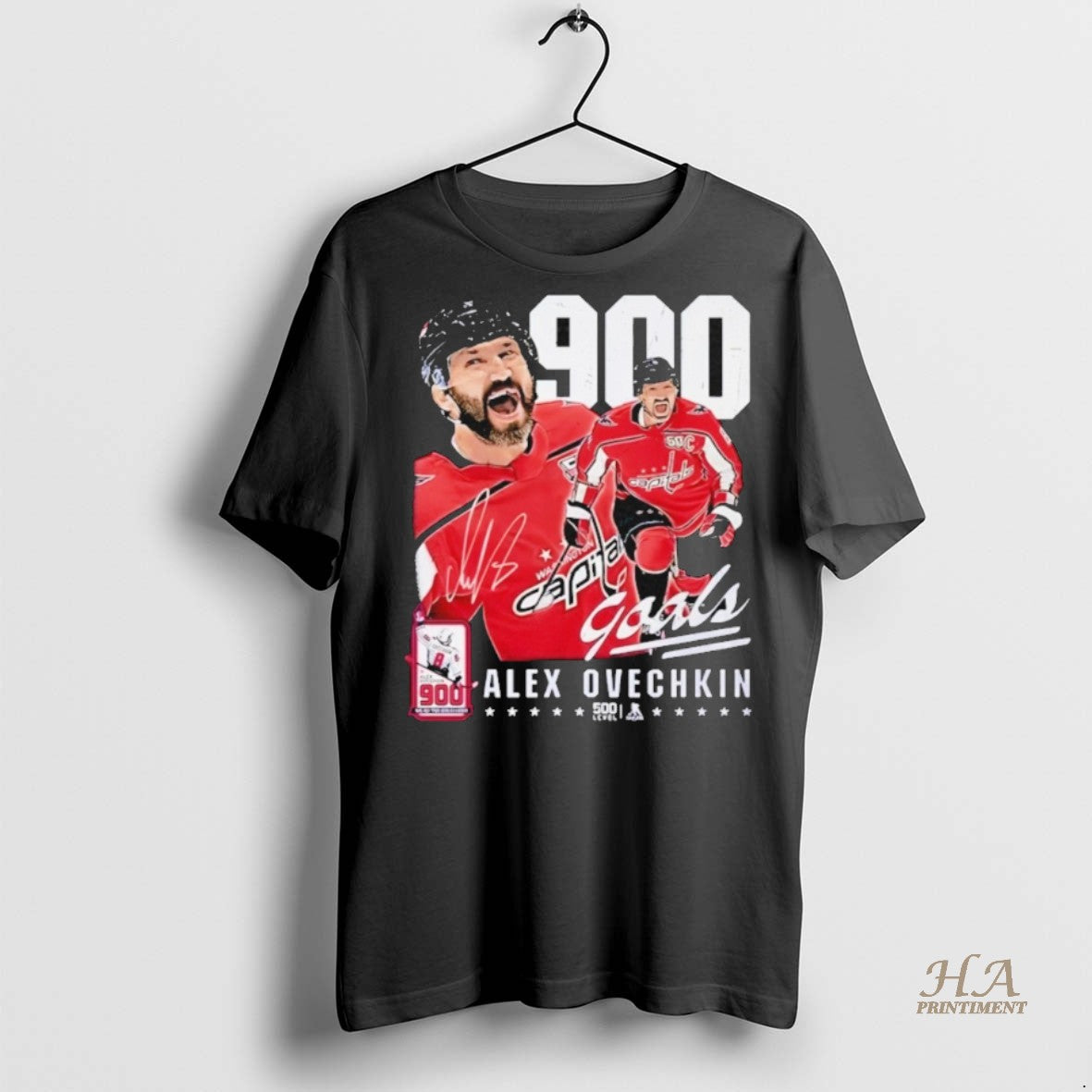 Official Alexander Ovechkin 900th Career Goal Shirt