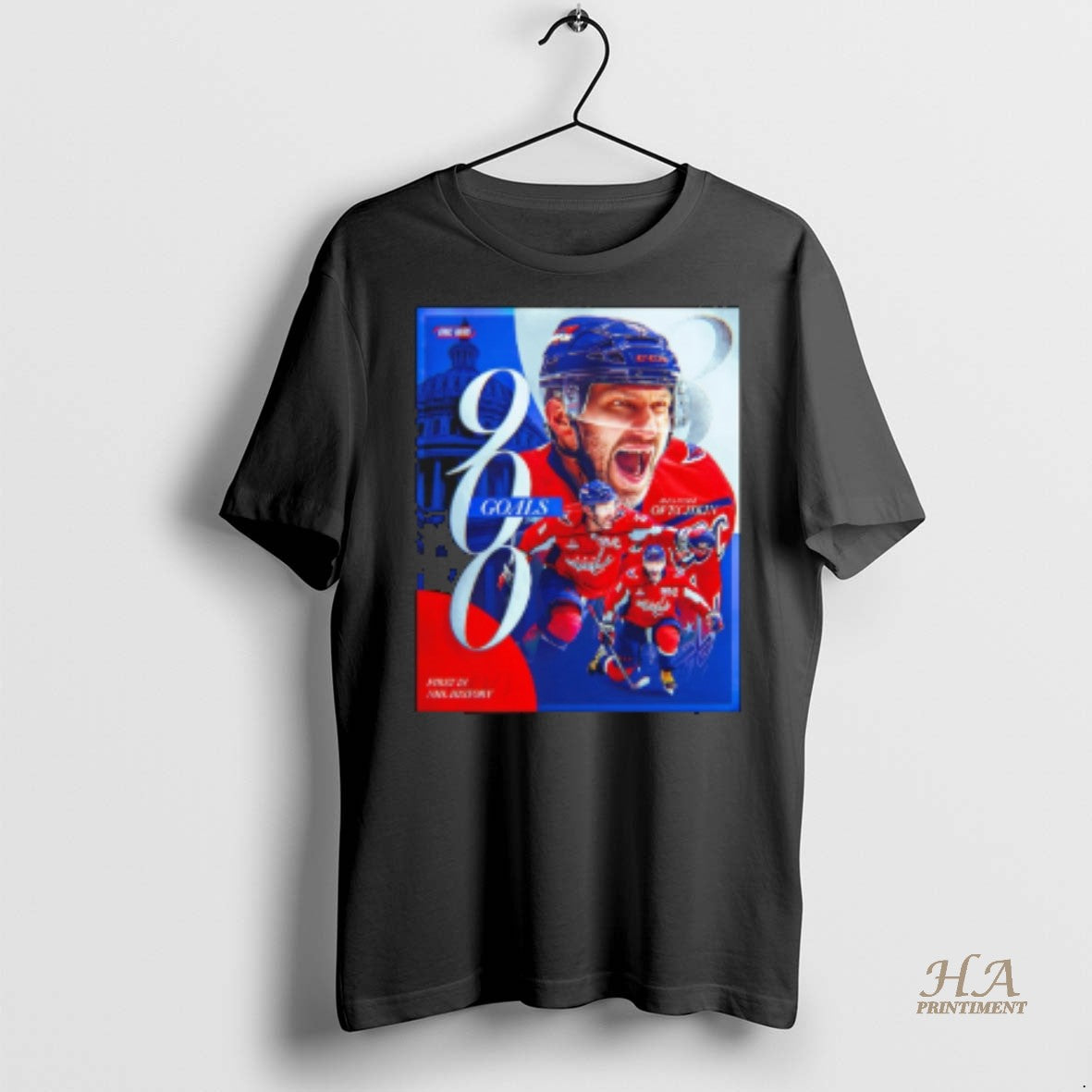 Official Alexander Ovechkin Washington Capitals 900th Career Goals First In Nhl History Shirt