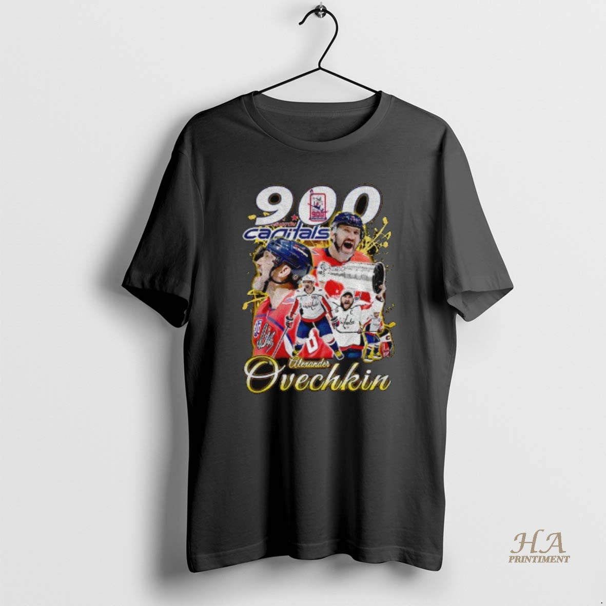 Official Alexander Ovechkin Washington Capitals Nhl Hockey 900 Capitals Graphic