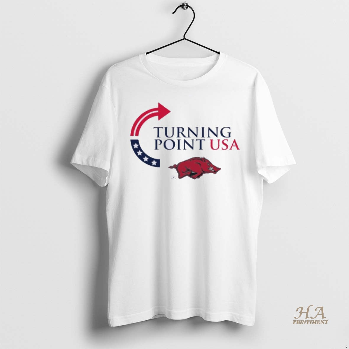 Official Arkansas Razorbacks Turning Point Usa Shirt