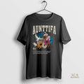 Official Aunt Tifa Anti Fascist Retro Floral Boho Activist