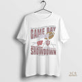 Official Badgers Vs Hoosiers Football Gameday Showdown 2025 November 15th Shirt