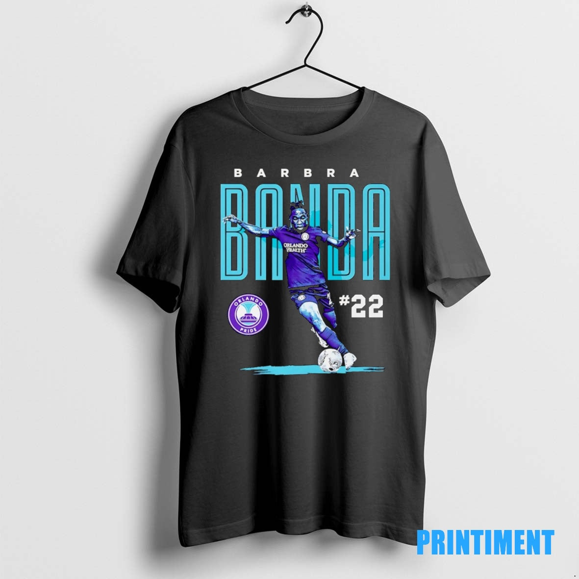 Official Barbra Banda Orlando Pride Nwsl Graphic Tee Sweater