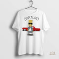Official Barturo Bart Simpson Red Car Shirt