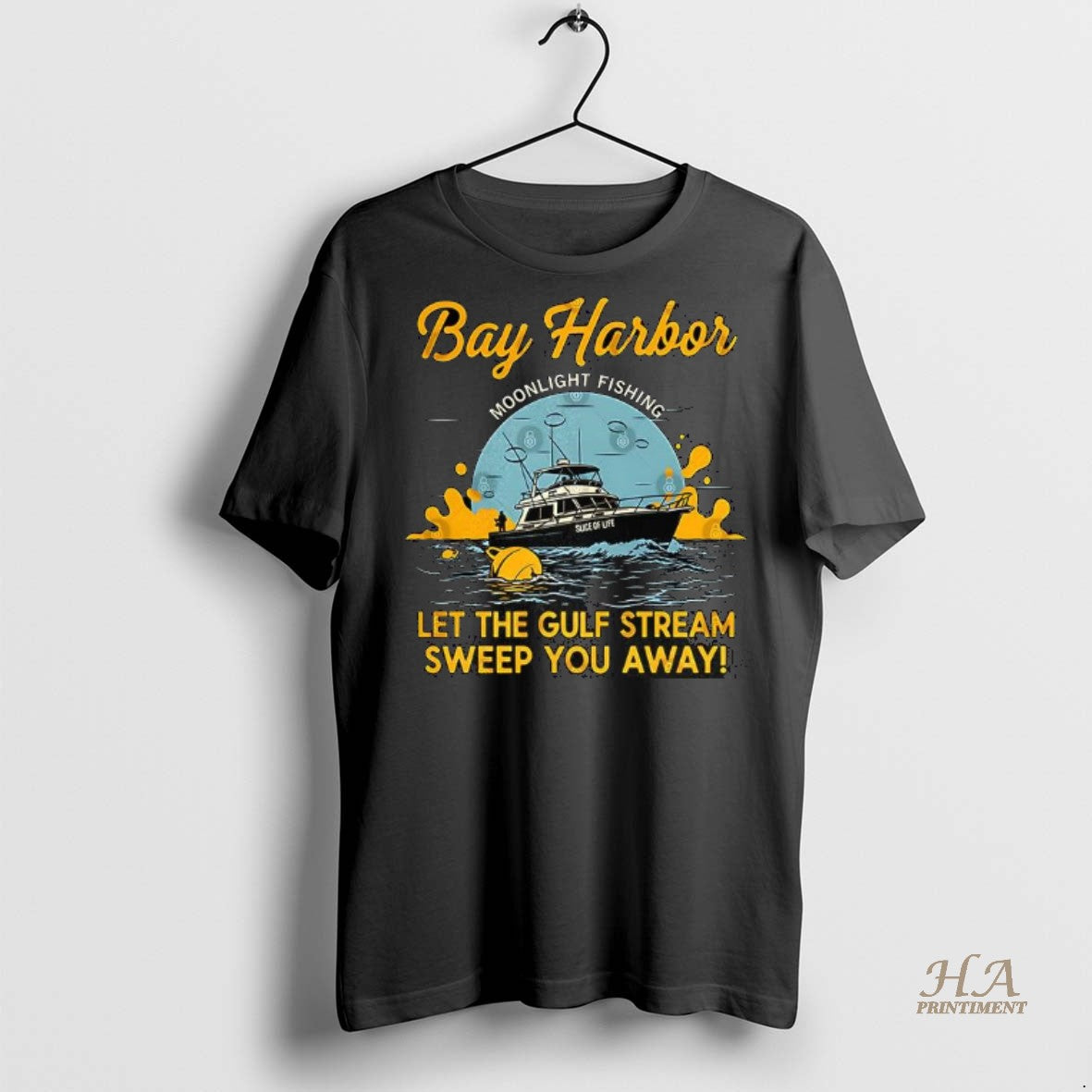 Official Bay Harbor Let The Gulf Stream Sweep You Away Shirt