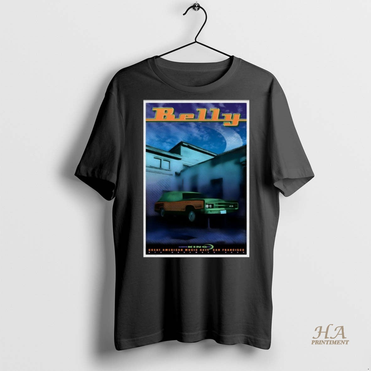 Official Belly Great American Music Hall San Francisco Ca Nov 8 2025 Shirt