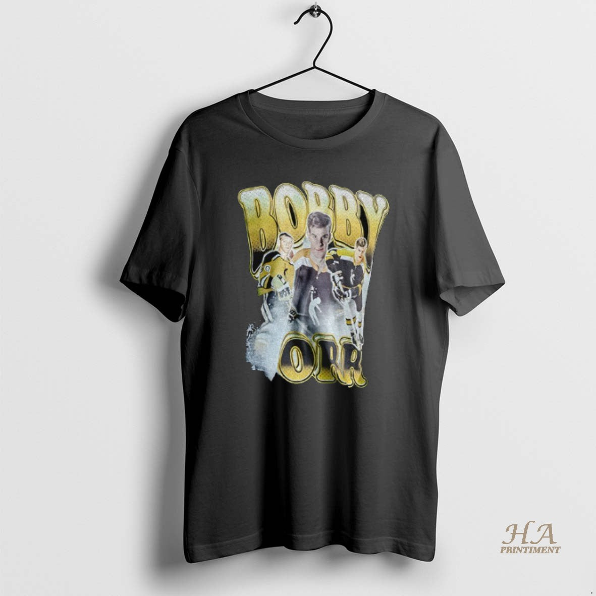 Official Bobby Orr Boston Bruins Hockey Nhl Stanley Cup Dreamathon Graphic