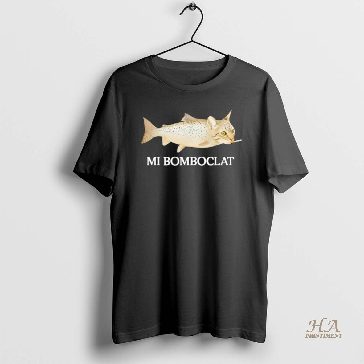 Official Bomboclat Fish Cat Meme