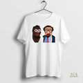Official Boston Celtics Jaycee Cartoon Duo