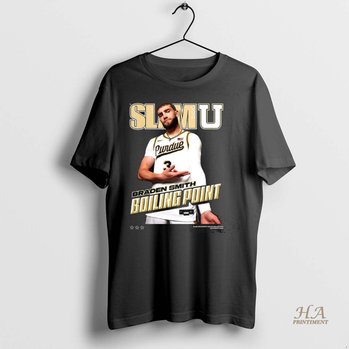 Official Braden Smith Purdue Boilermakers Basketball Slam University Boiling Point Shirt