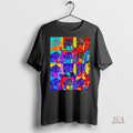 Official Brand New Craven Cottage Pop Art Black Shirt