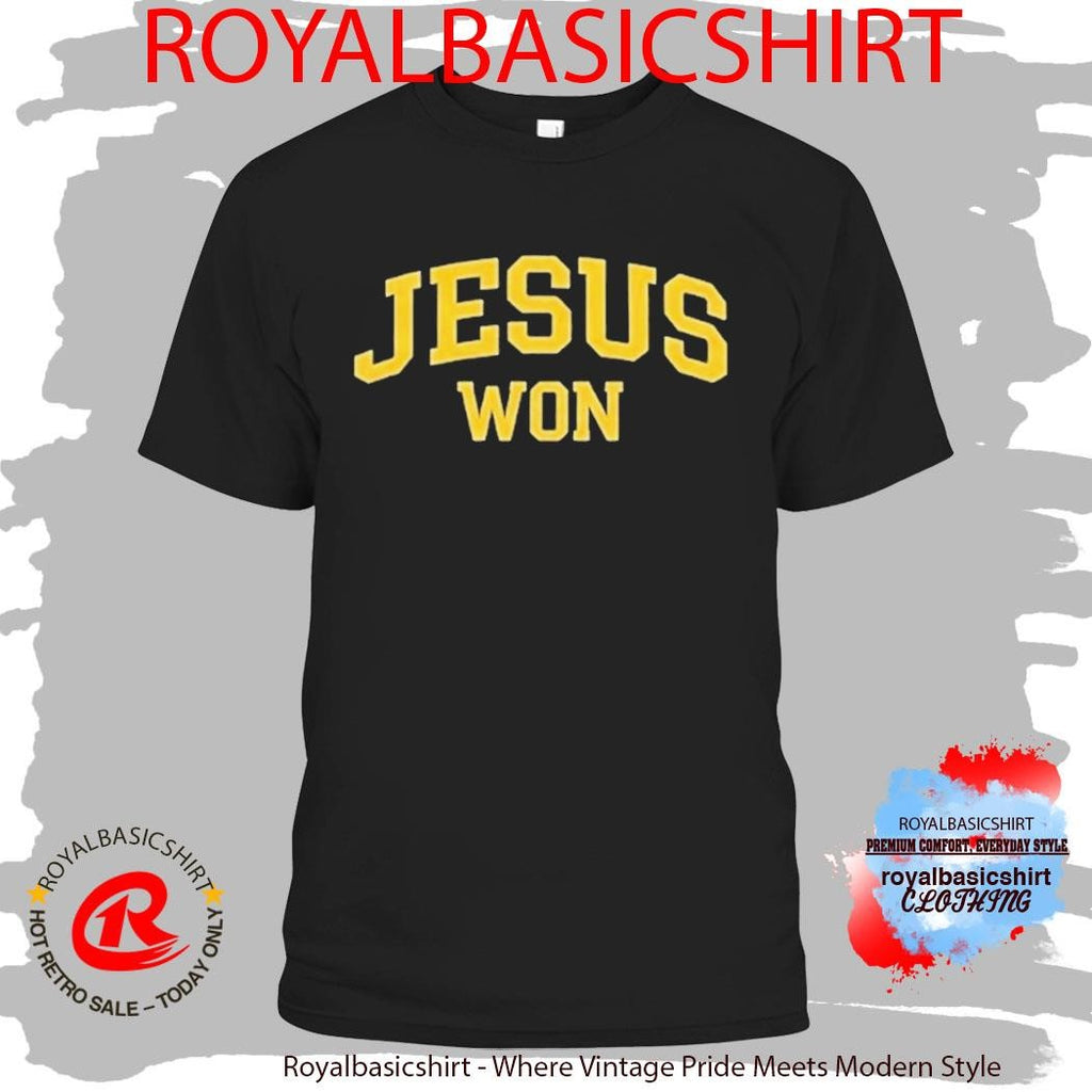 Brandon Sproat Jesus Won Shirt