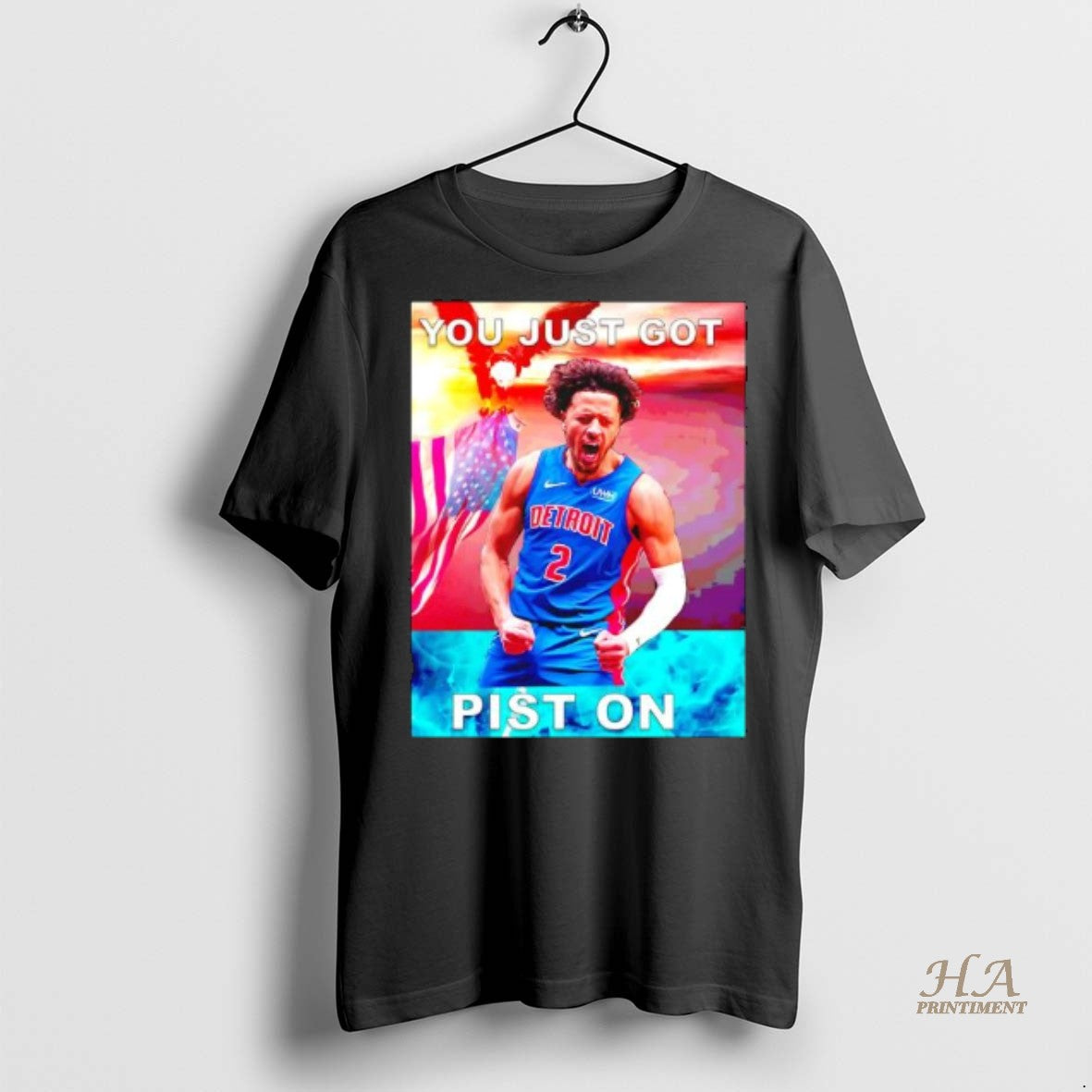 Official Cade Cunningham Detroit Pistons You Just Got Pist On Shirt