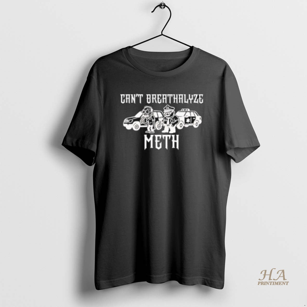 Official Cant Breathalyze Meth Police Paint