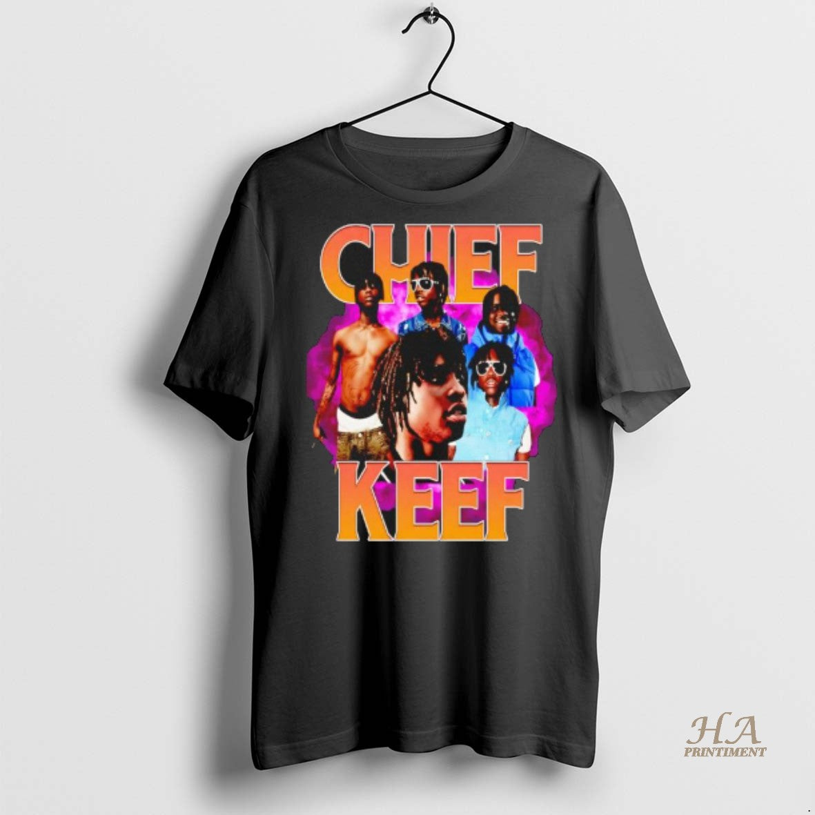Official Chief Keef Graphic Black Shirt